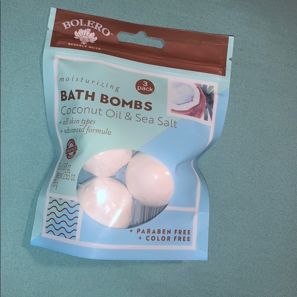 coconut sea oil bathbomb